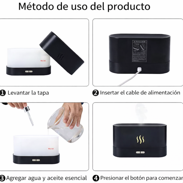 Difusor de aromas de llama magica