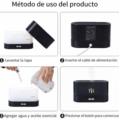 Difusor de aromas de llama magica