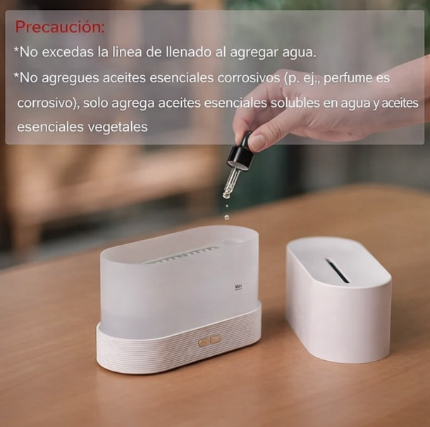 Difusor de aromas de llama magica