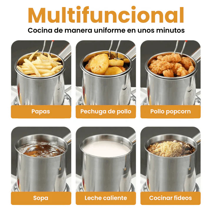 Olla Freidora Antisalpicaduras